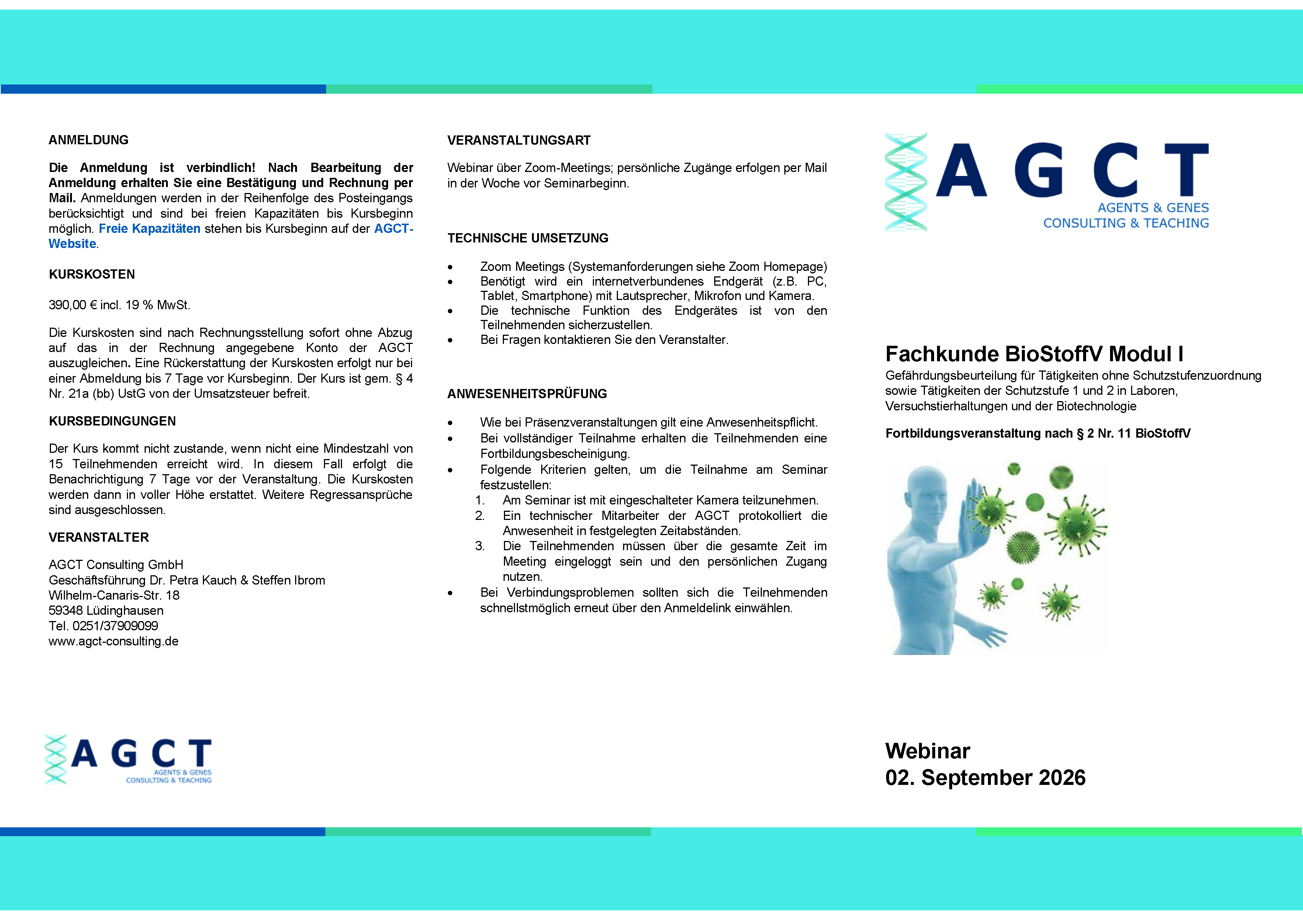 Unverhofft kommt oft: TRBA 100 seit dem 19.11.2025 neu – AGCT ...
